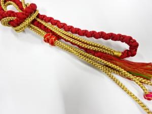 正絹　手組帯締め